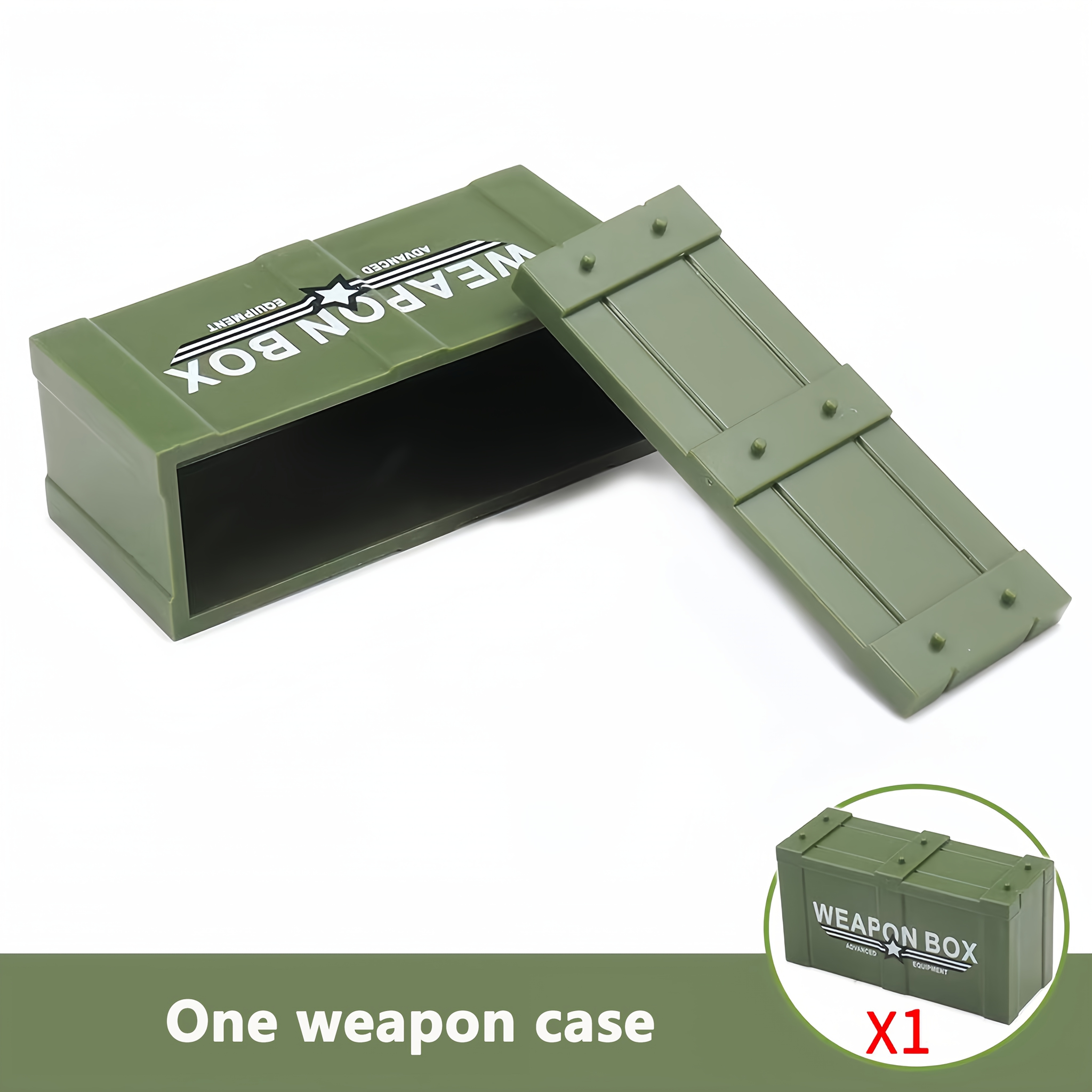 Compatible with Main Brand Assembly Military Box Armed Figure Model